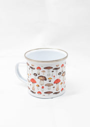 Mushrooms Enamel Camp Mug