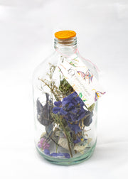 Dried Florals in Glass