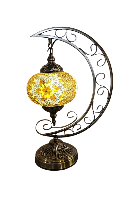 Mosaic Lamp Crescent #16 by Homeportonline
