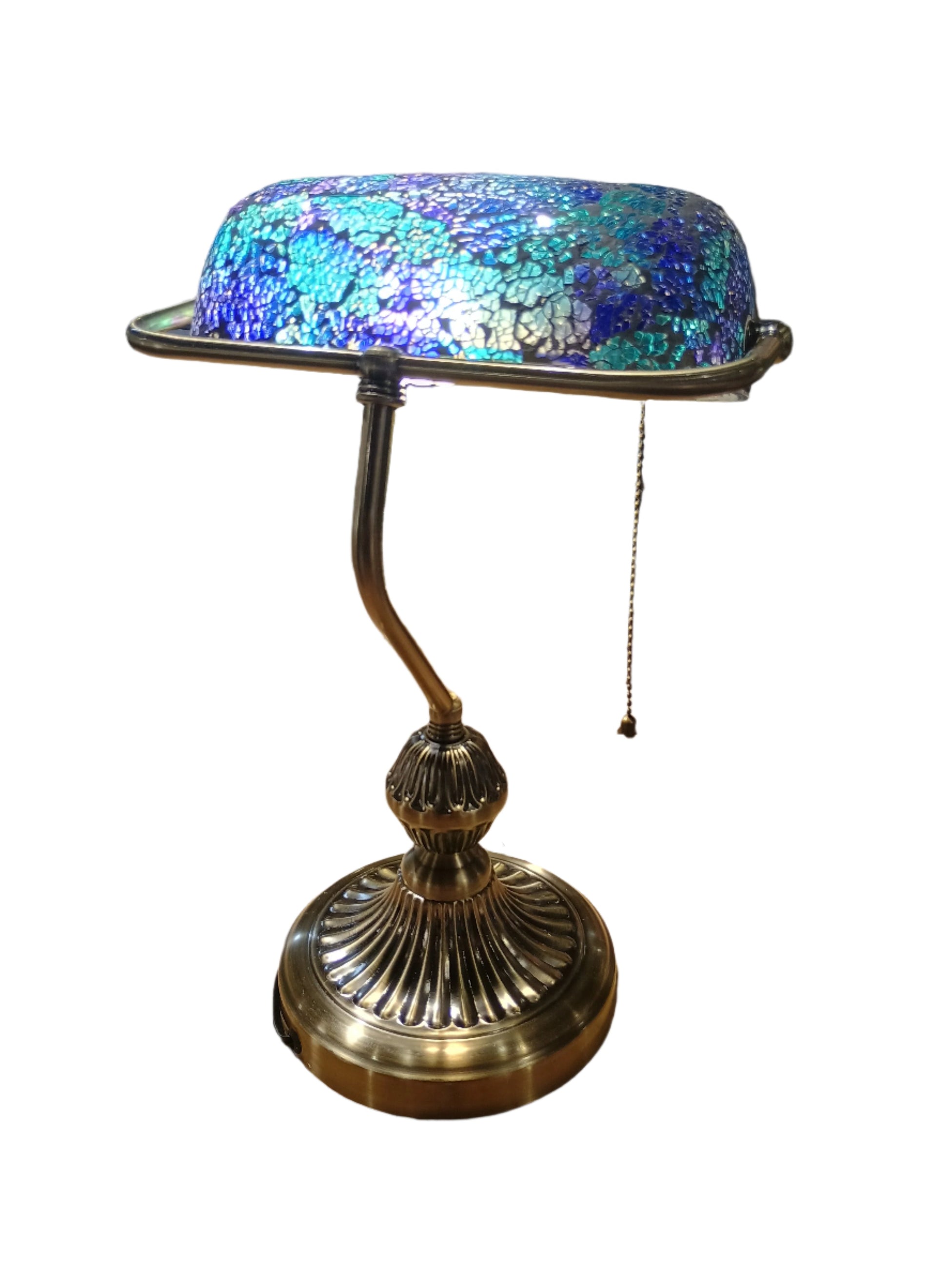 Mosaic Desk Lamp #D-22 by Homeportonline