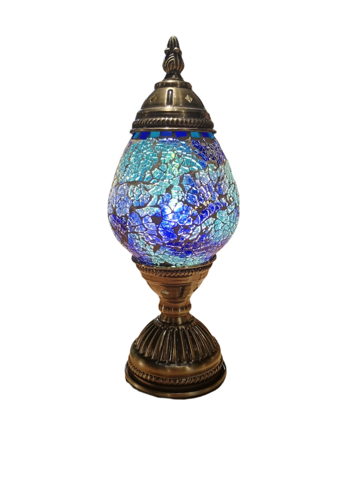 Mosaic Lamp Oval 11.5" #22 by Homeportonline