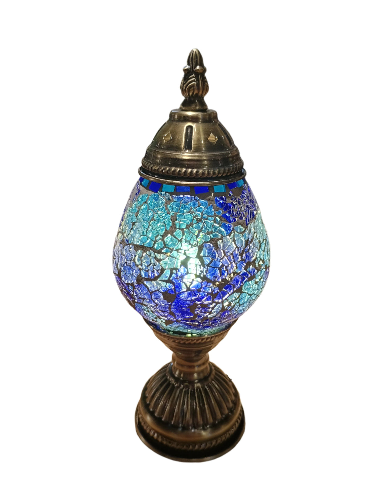 Mosaic Lamp Oval 11.5" #22 by Homeportonline