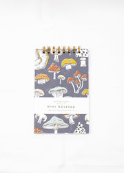 Mini Notepad with Mushrooms