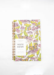 SALE! Flowers + Butterflies Lined Notebook