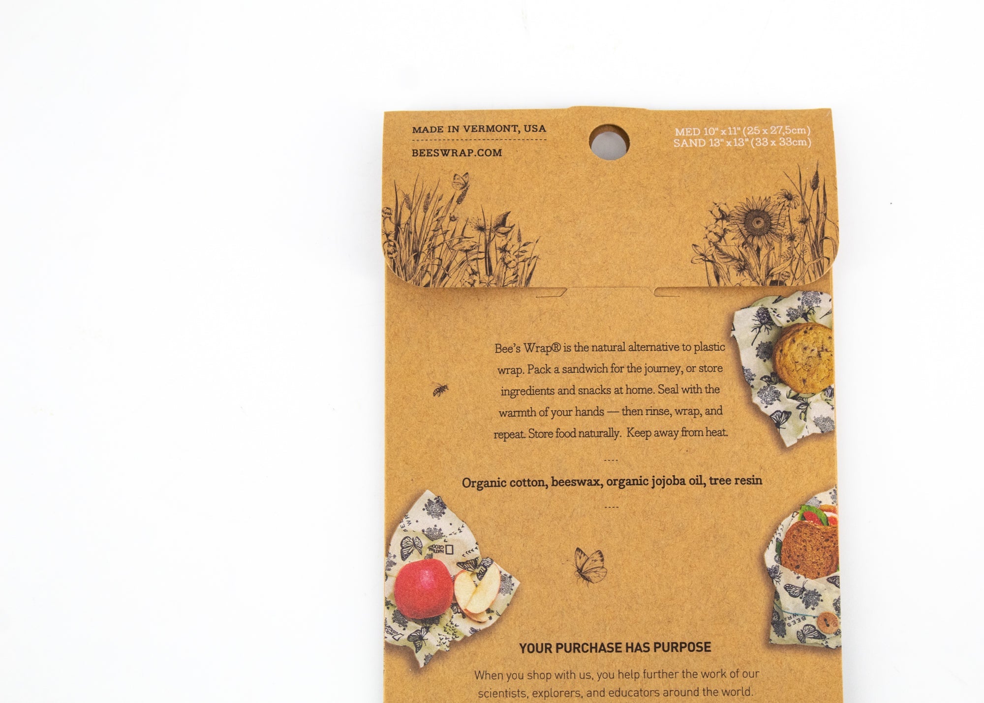 Bee's Wrap - Explorer Pack Butterfly Print