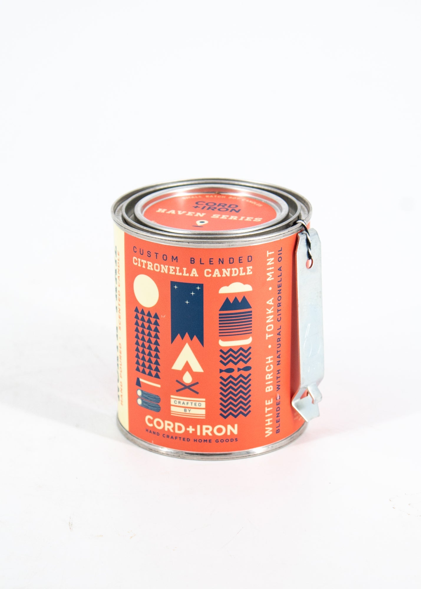 Cord + Iron Citronella Candles (2 Scents Available)