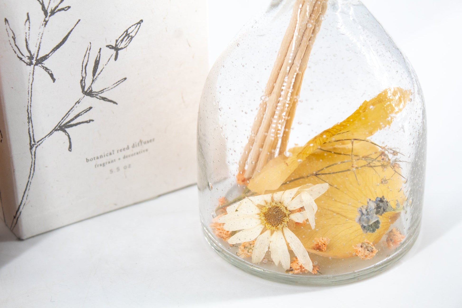 SALE! Apricot Rose Botanical Reed Diffuser by Wild Lark