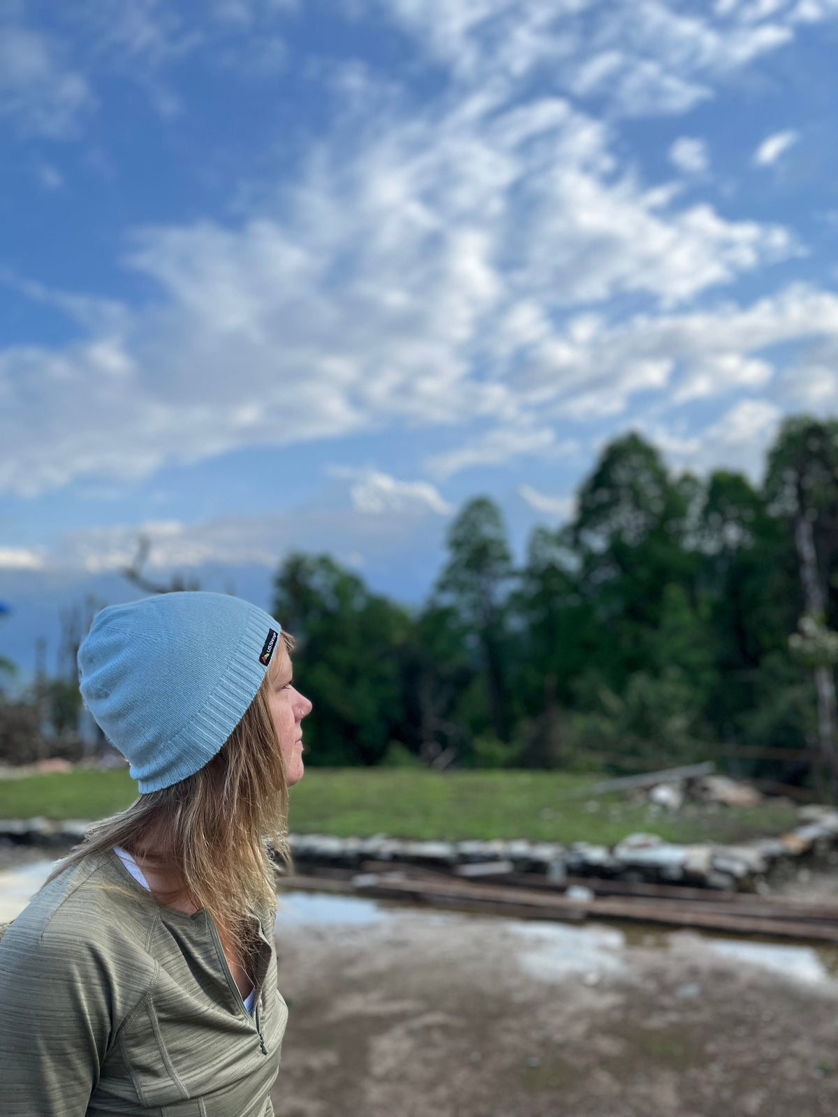 Munal Cashmere Hat - Ice Pink