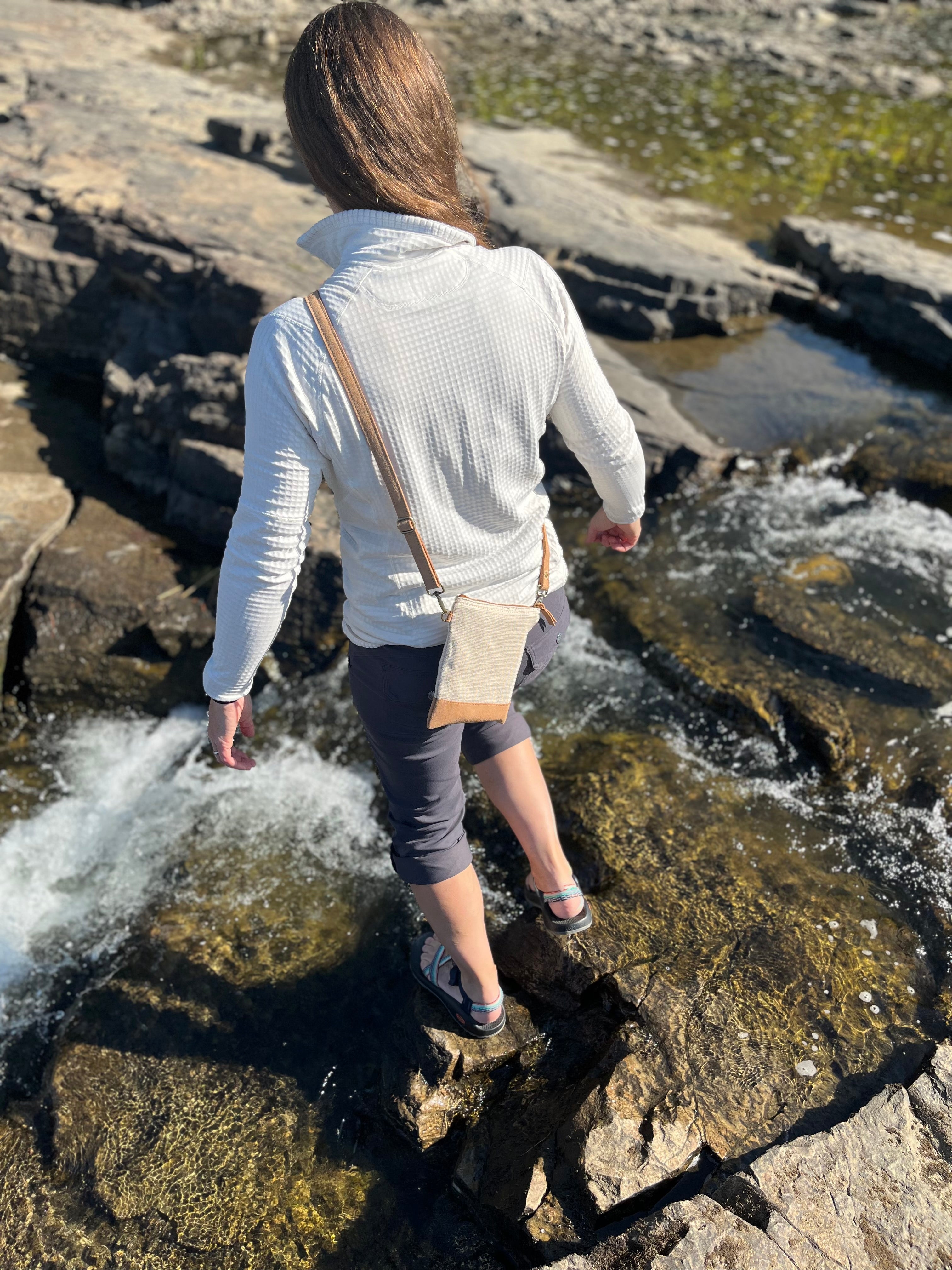 Himal Driftwood Crossbody Bag - 133 Stone by US Sherpa