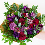 Moody and Romantic Wrapped Bouquet - Designer's Choice