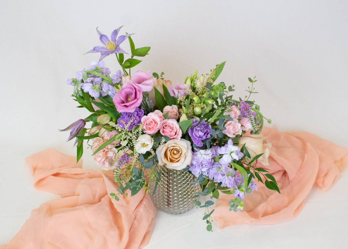 Pink + Purple Arrangement - Designer's Choice