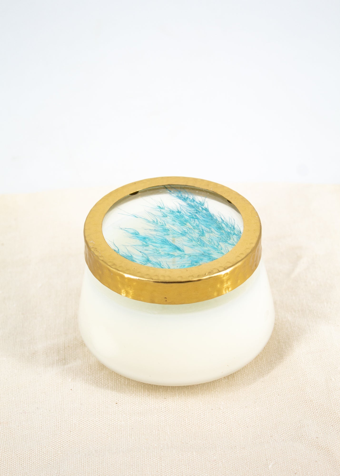Pressed Flower Candle - Beach Daisy