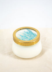 Pressed Flower Candle - Beach Daisy