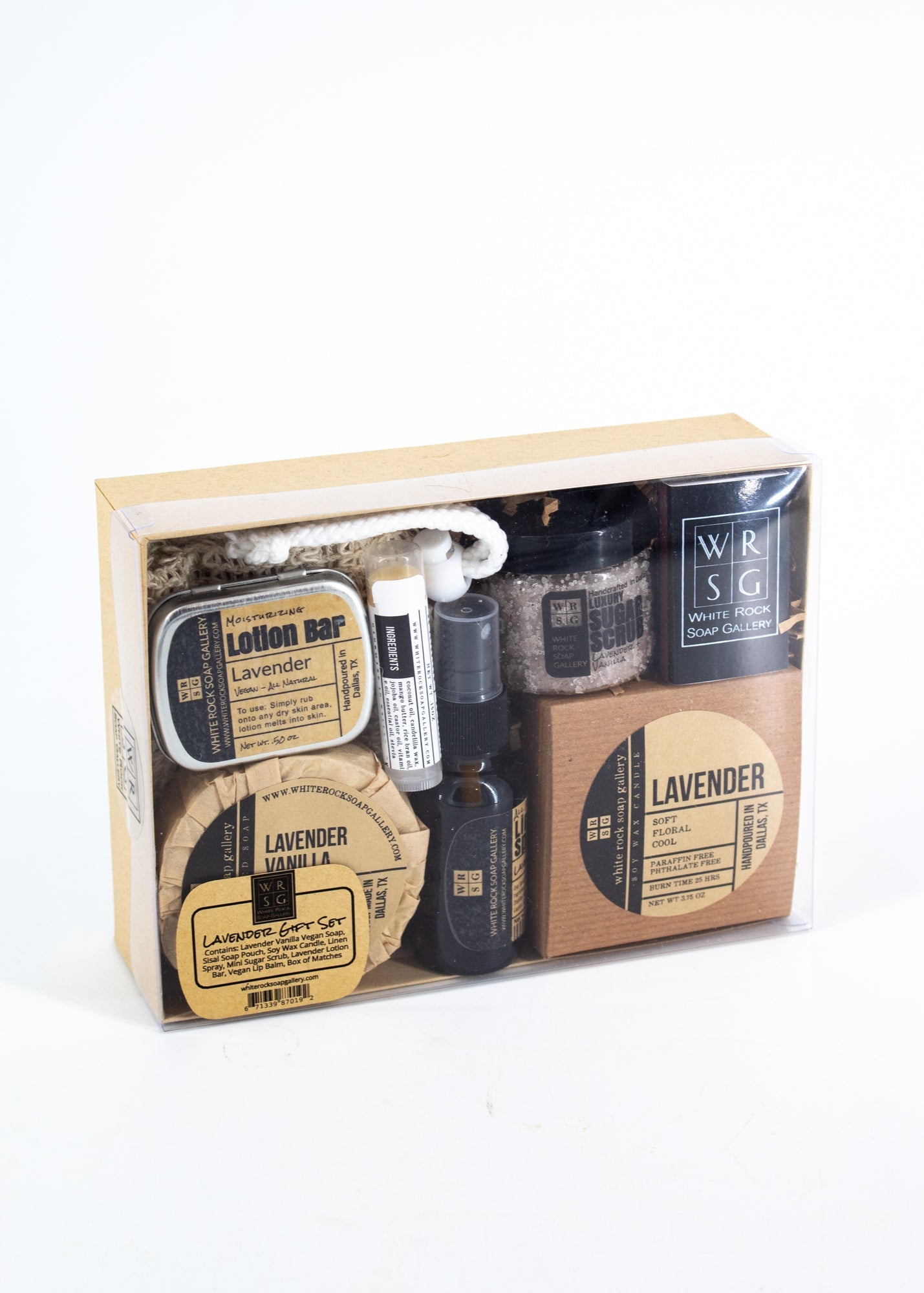 White Rock Soap Gallery Lavender Gift Set