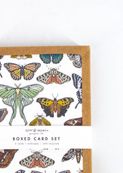 Butterflies and Moths Boxed Card Set
