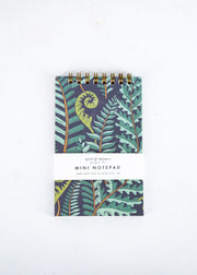 Forest Fern Mini Spiral Notepad