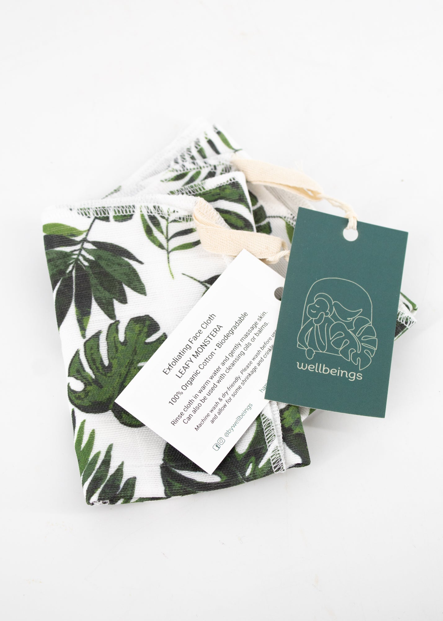 Exfoliating Face Cloth by Wild Lark