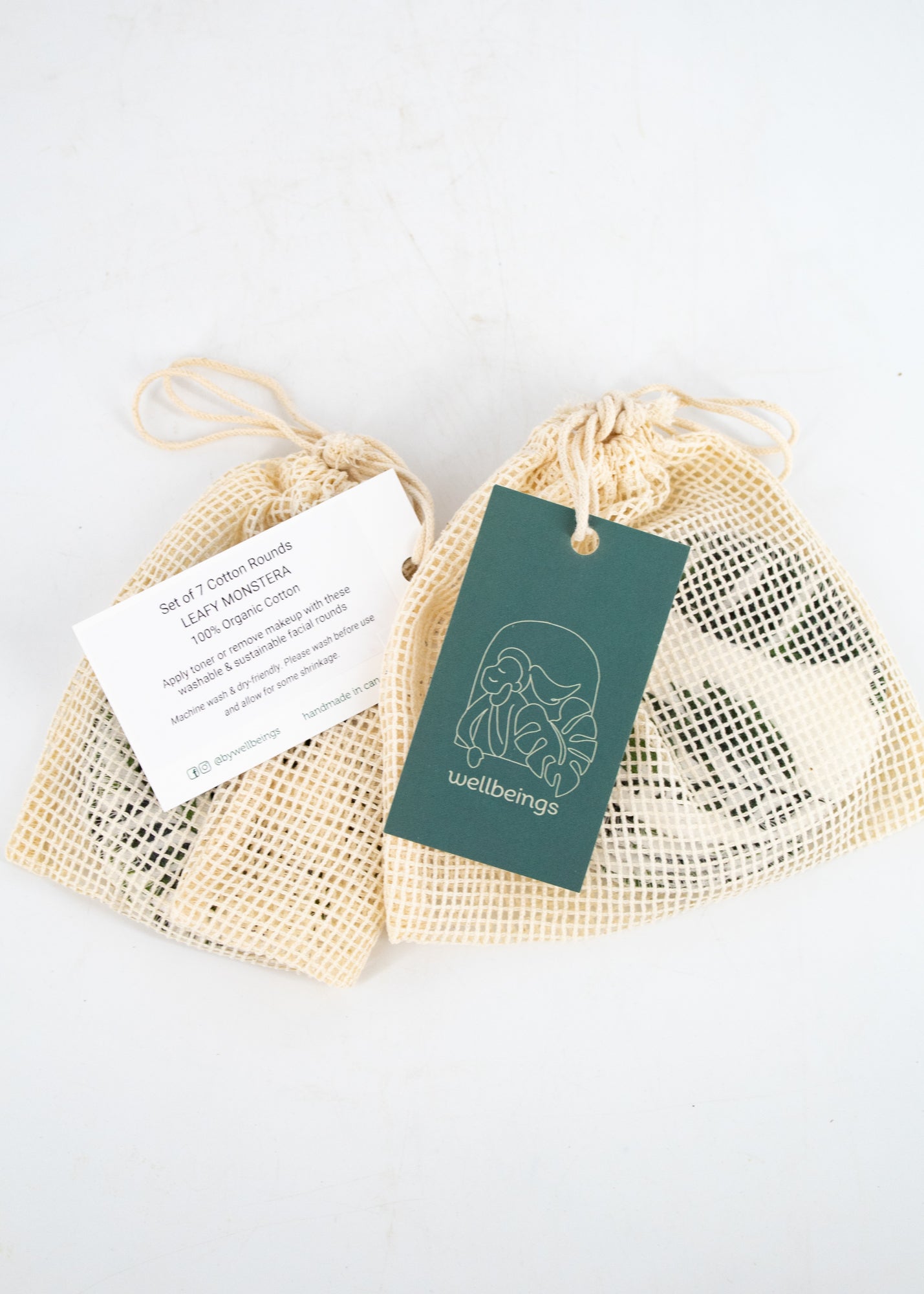 Reusable Cotton Rounds by Wild Lark