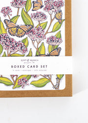 Butterflies and Flowers Boxed Card Set