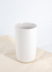 White Cylinder Vase