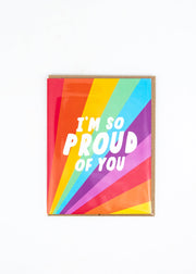 "I'm So Proud of You" Card