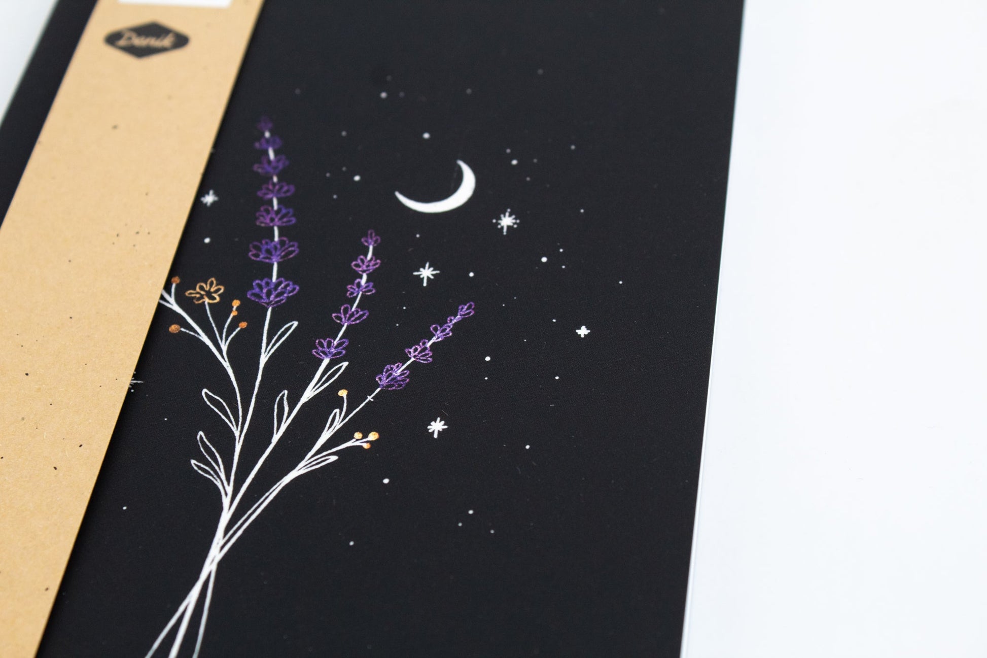 Lavender Moon Layflat Notebook by Wild Lark