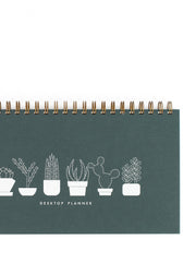 Forest Green Succulent Weekly Planner by Wild Lark
