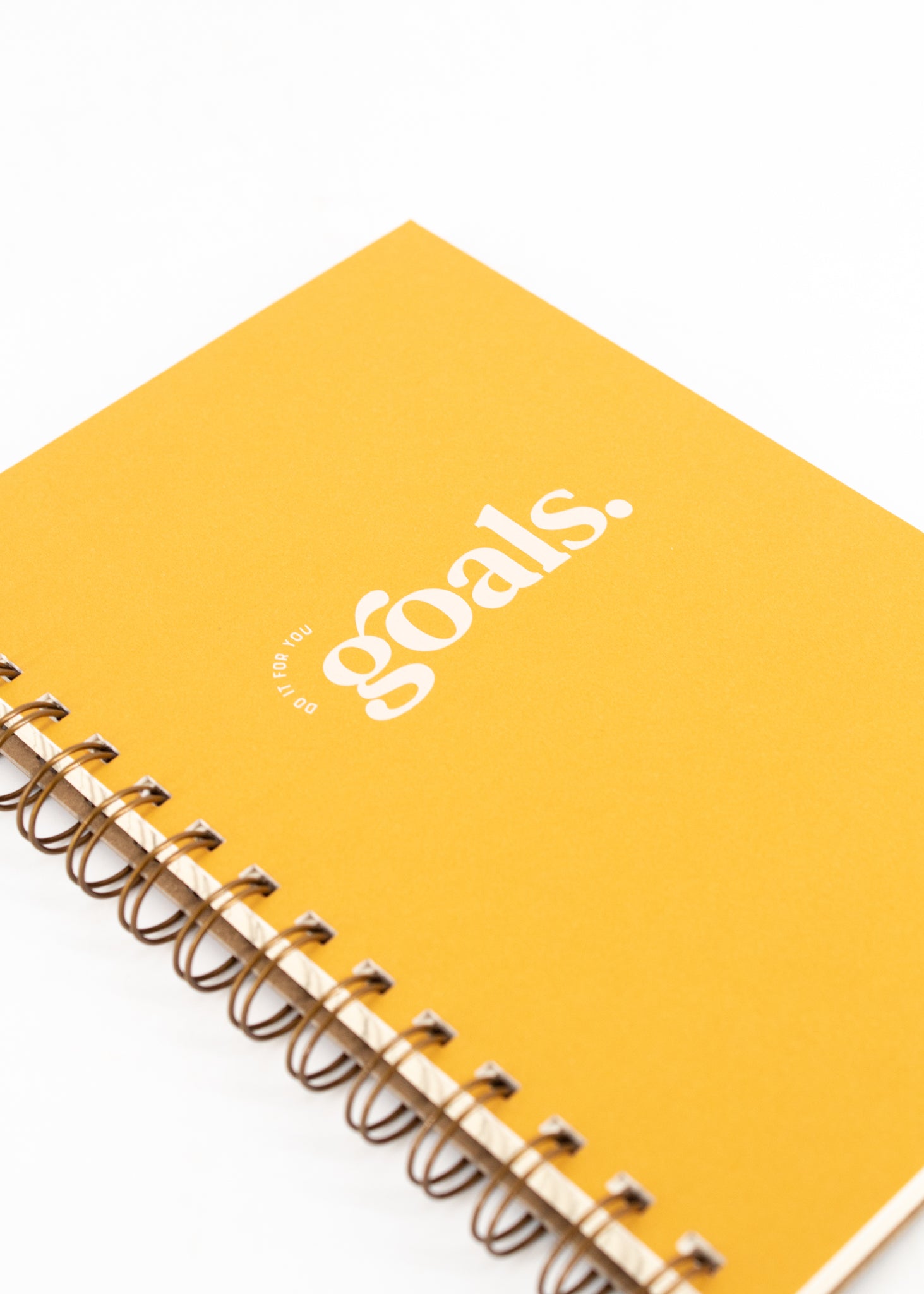 Yellow Goals Journal