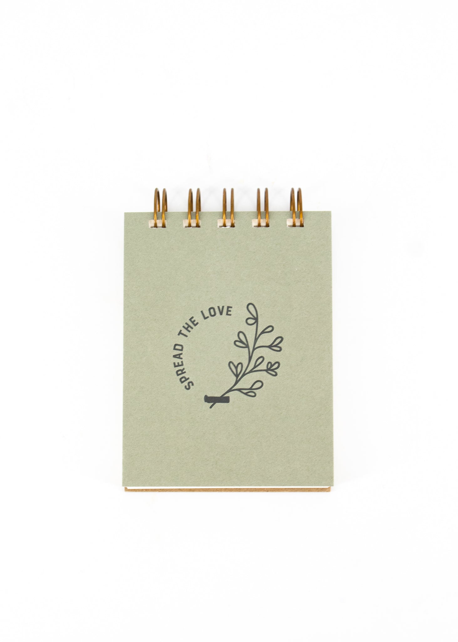Sage Green "Share the Love" Mini Notepad