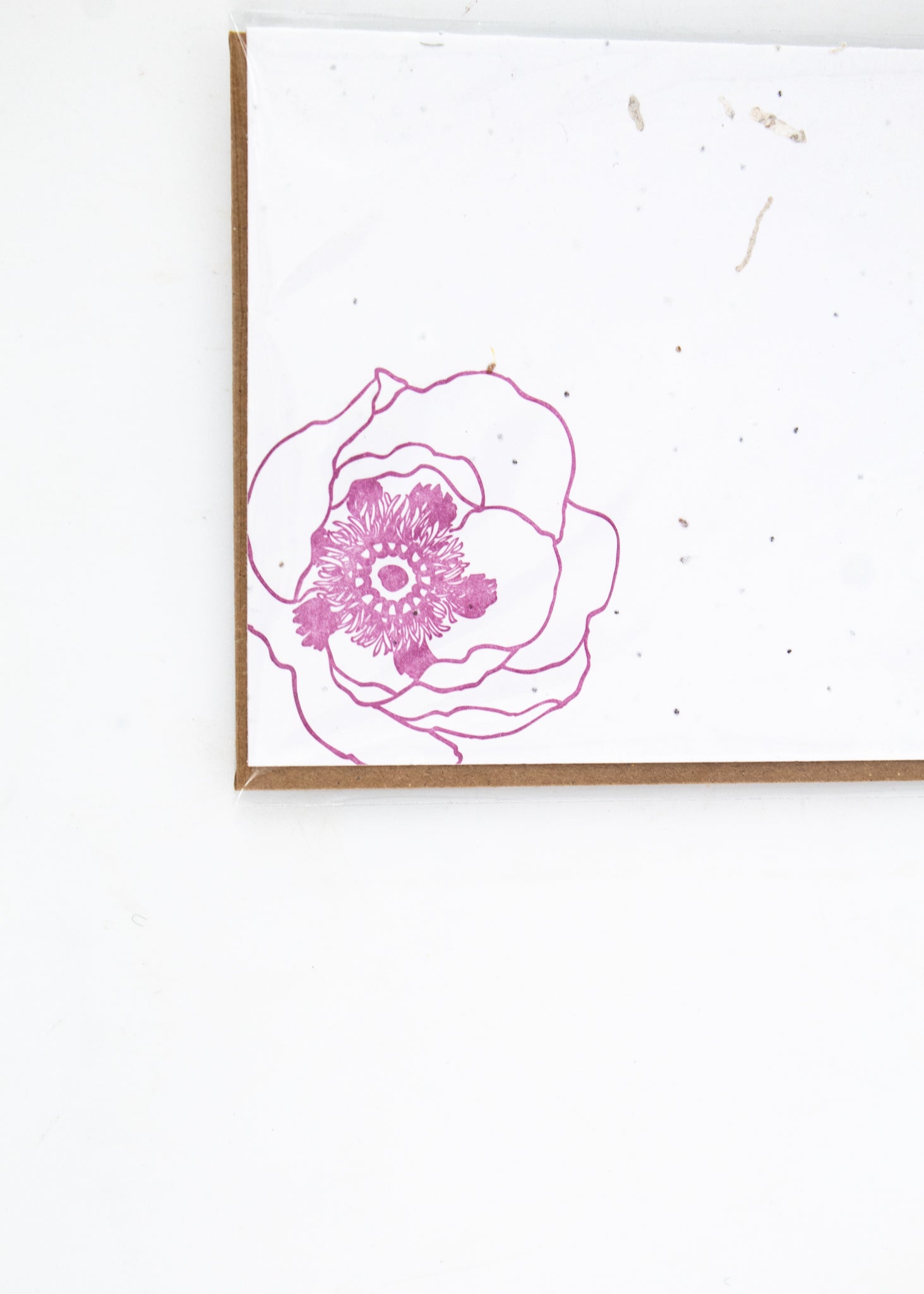 Poppy Wildflower Seed Plantable Card