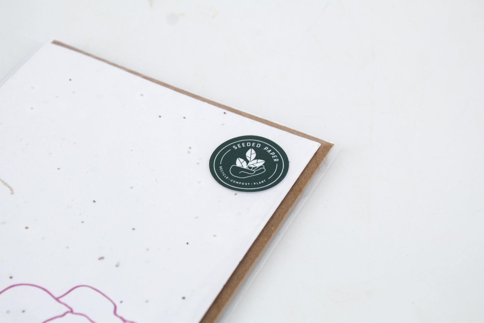 Poppy Wildflower Seed Plantable Card