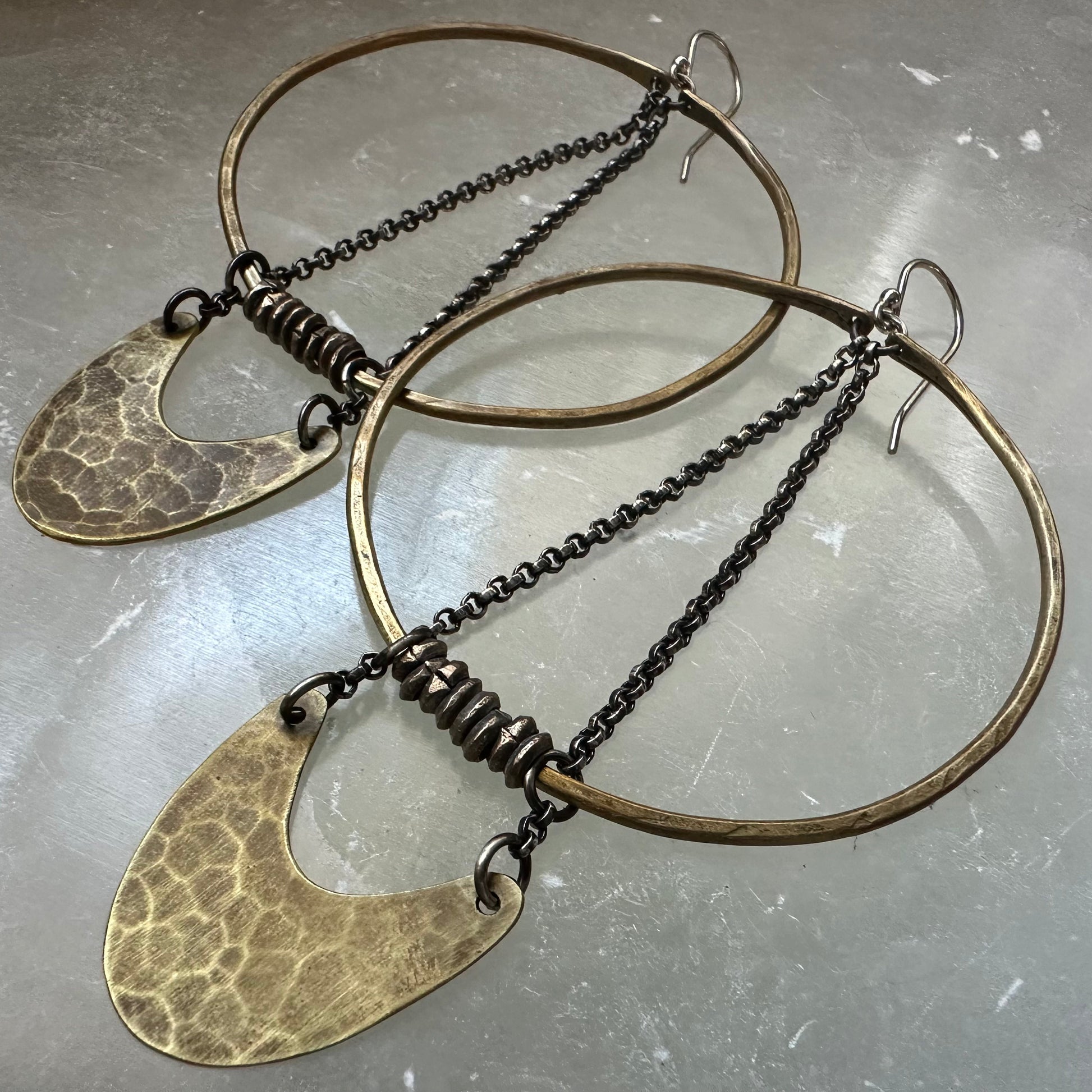 Warrior Earrings by jenkahnjewelry