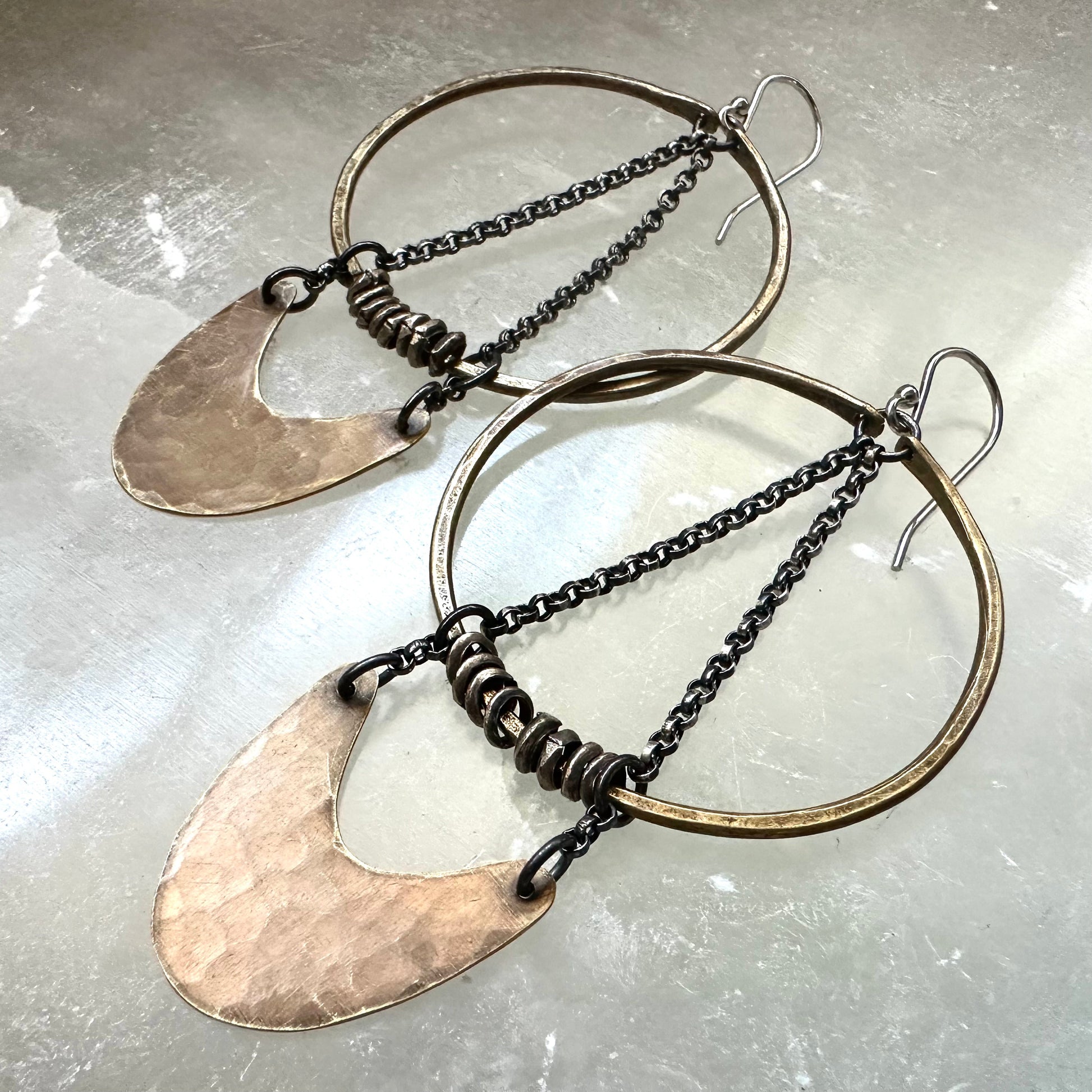 Warrior Earrings by jenkahnjewelry