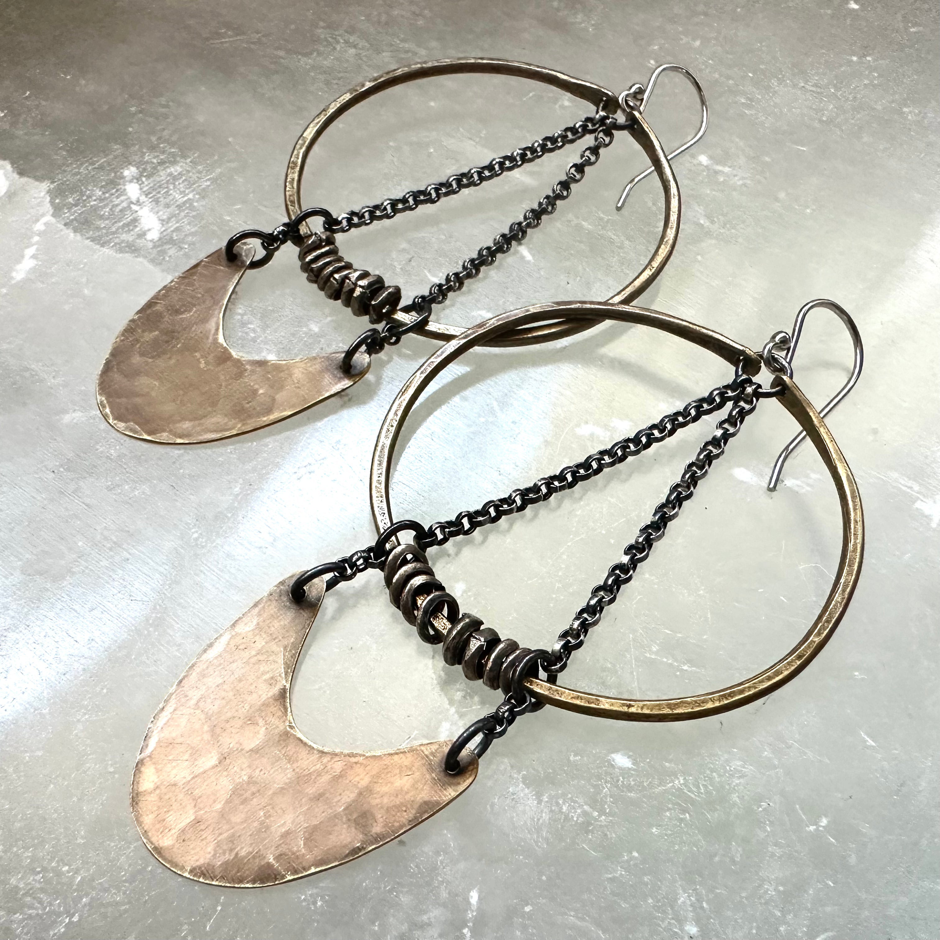 Warrior Earrings by jenkahnjewelry