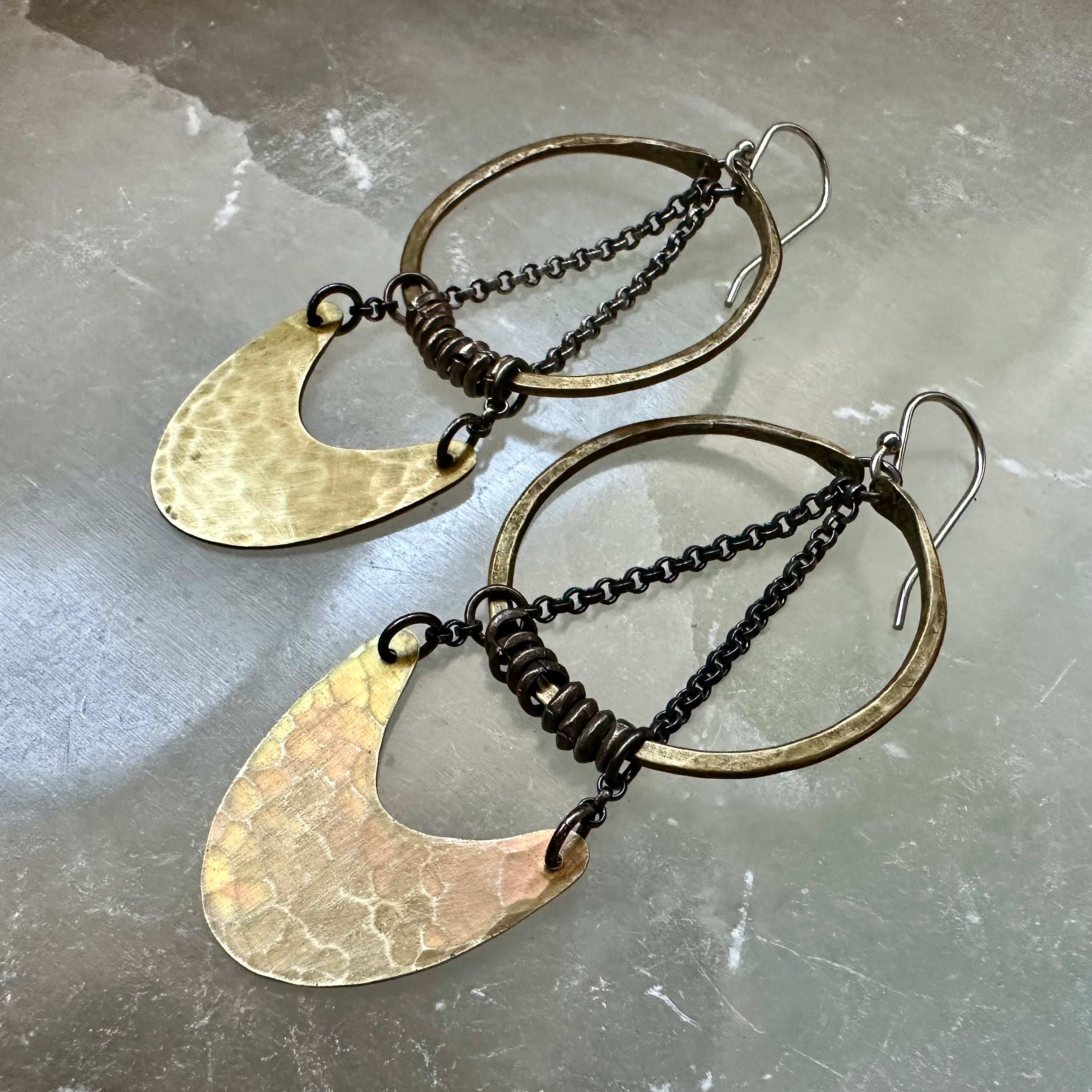 Warrior Earrings by jenkahnjewelry