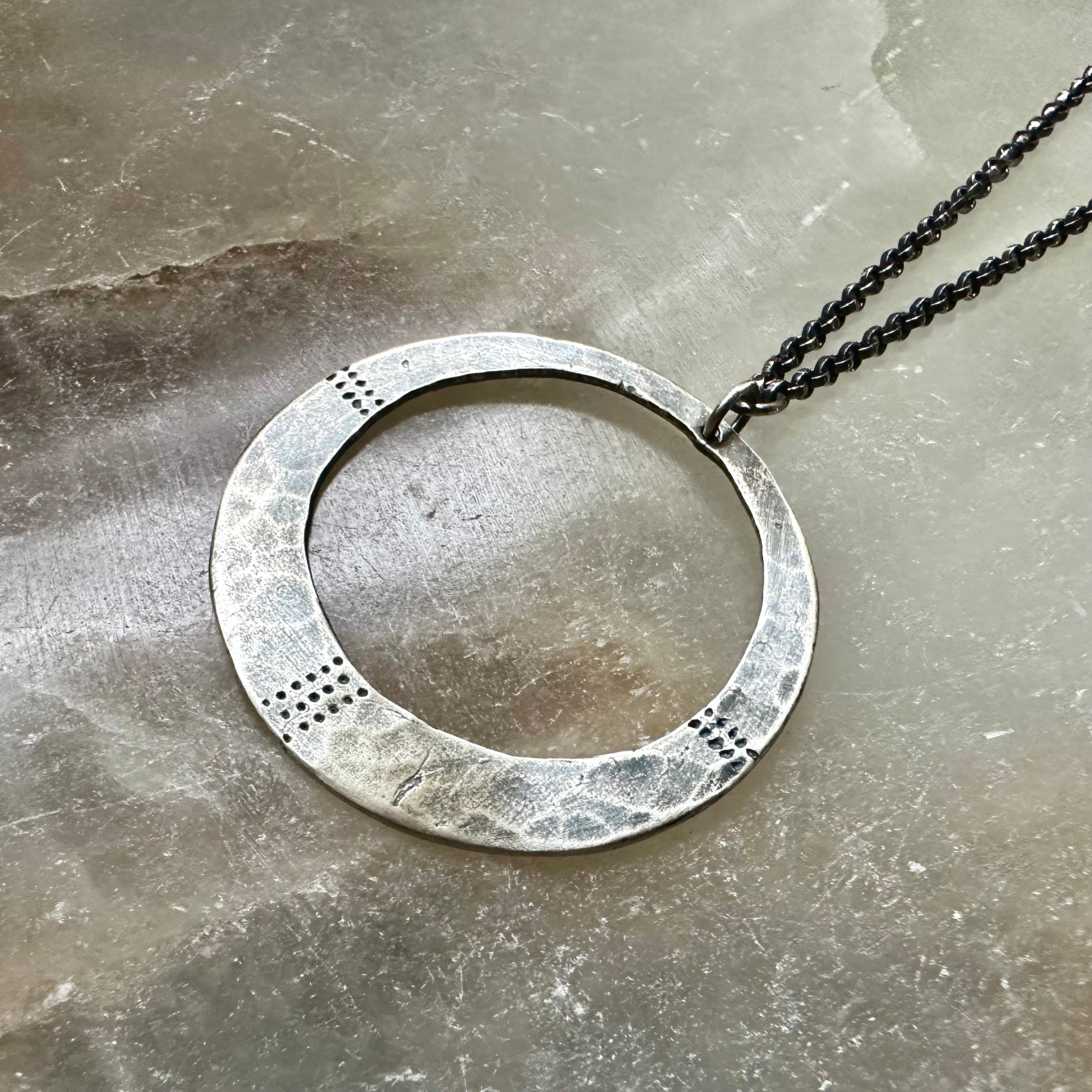 ORIJEN'S: Silver Divine Necklace by jenkahnjewelry