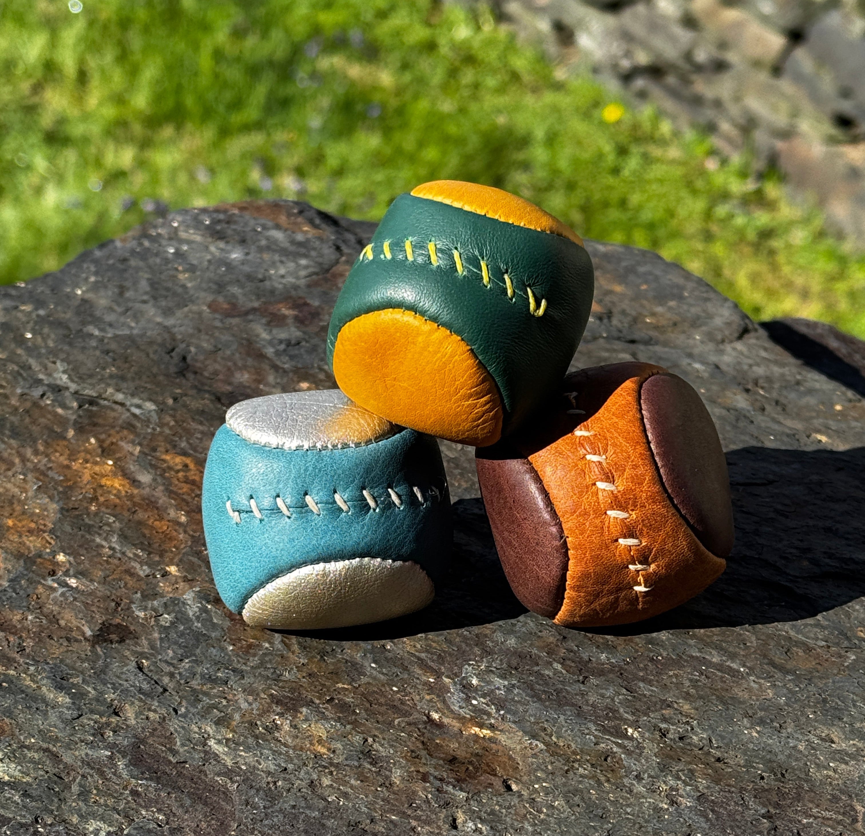 Handmade Leather Foot Sacks