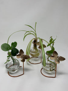 Standing Globe Vase