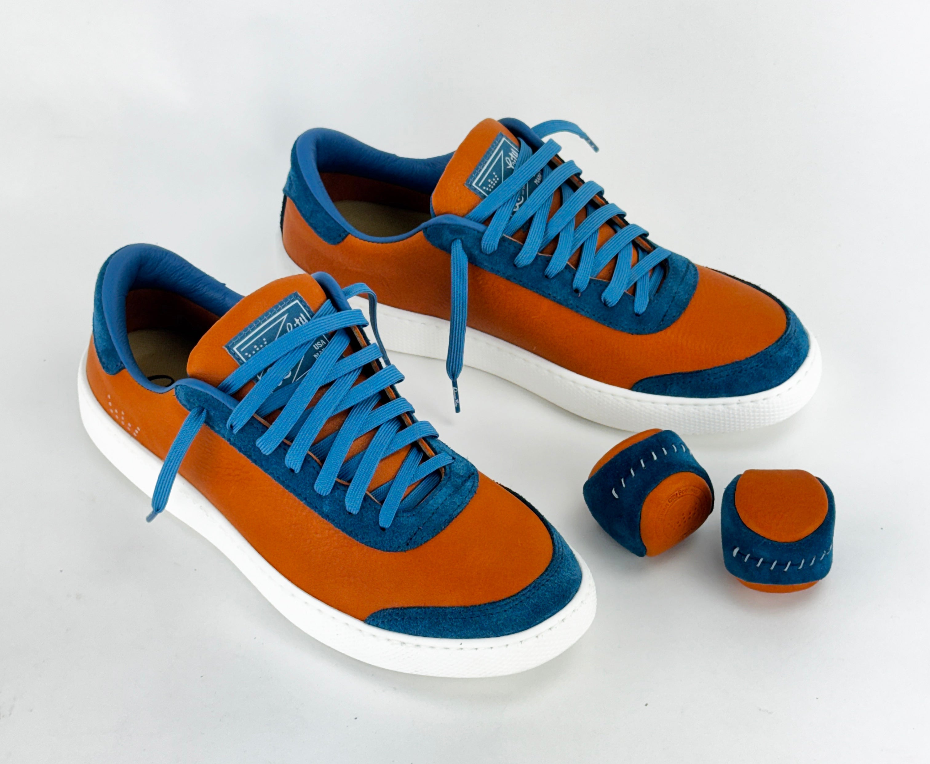 Hardknicks - Orange/Blue - Made to Order
