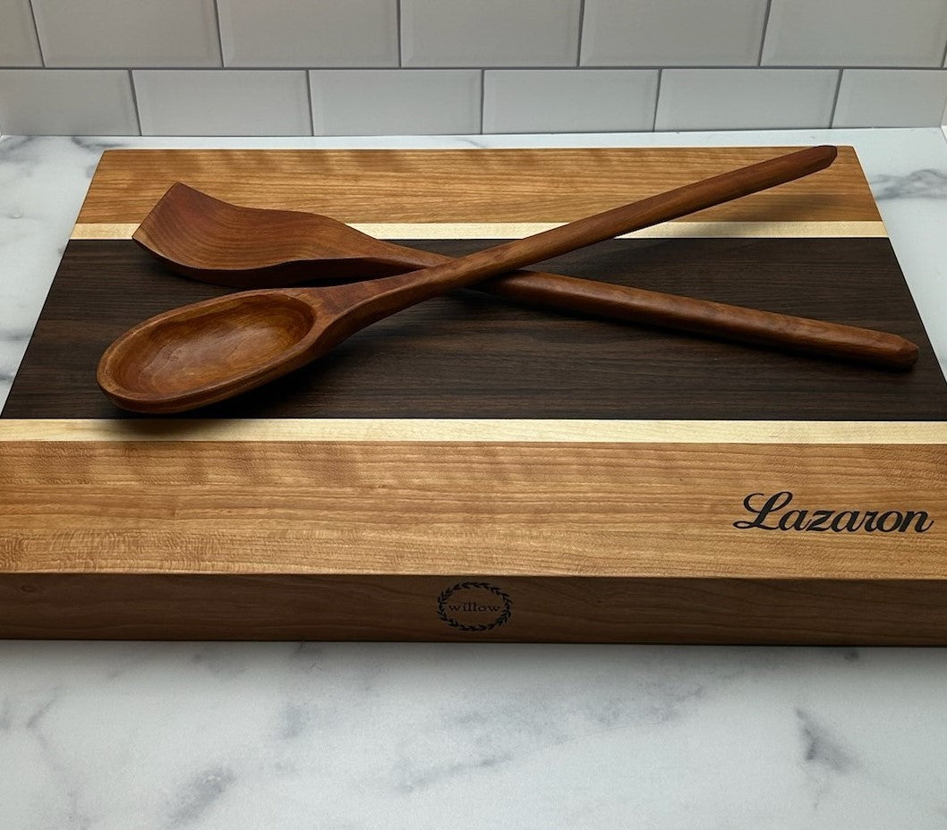 GUMBO WOOD CUTTING BOARD