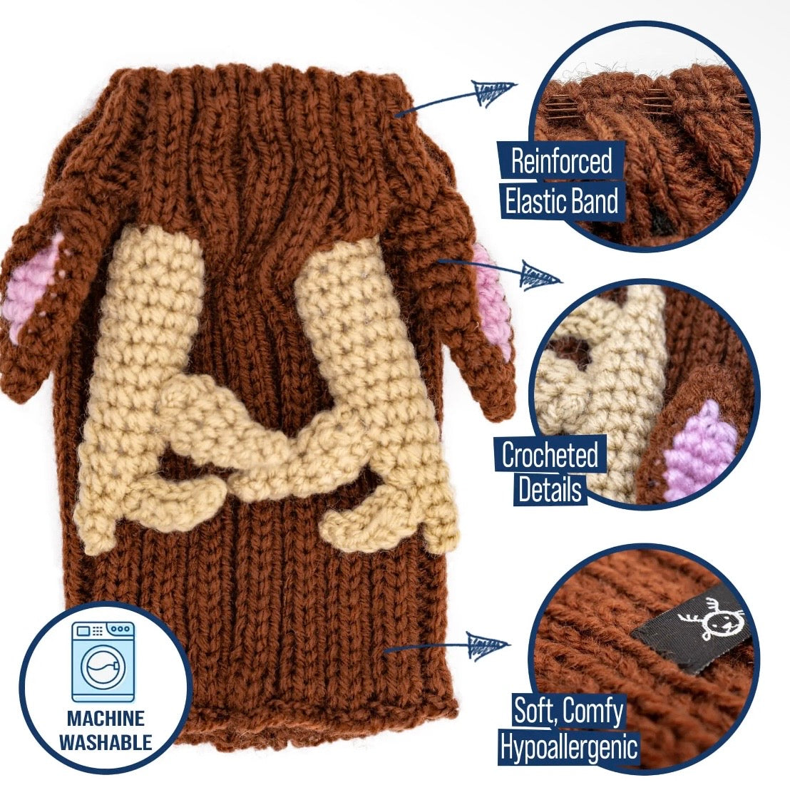 Zoo Snood: Reindeer