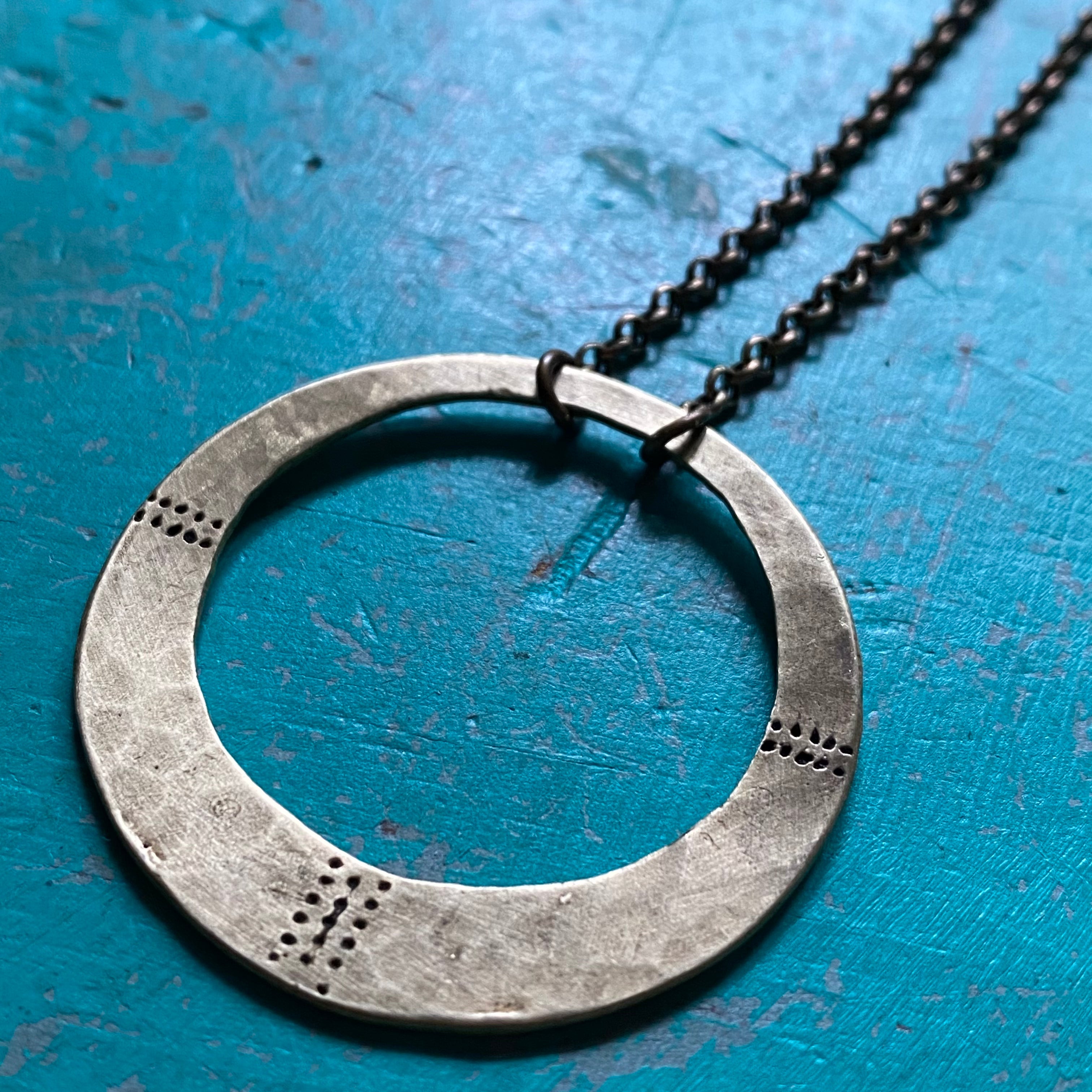 Brass Divine Necklace by jenkahnjewelry