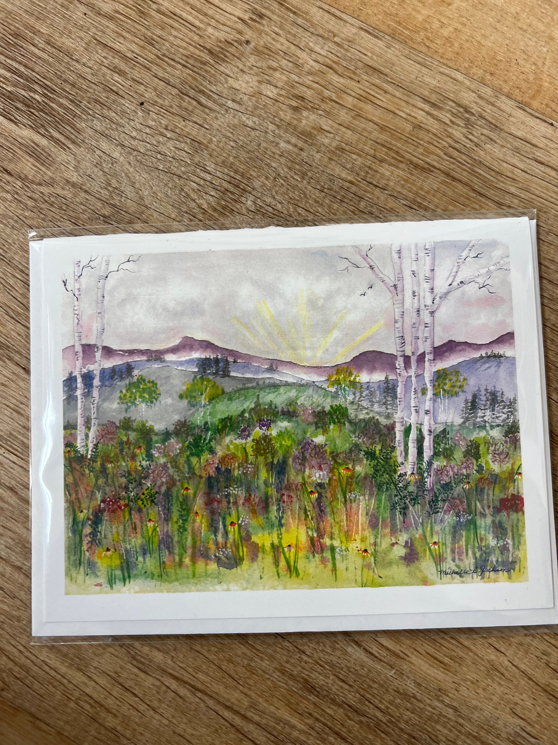 Michelle Jackson Greeting Cards by SidePony Boutique