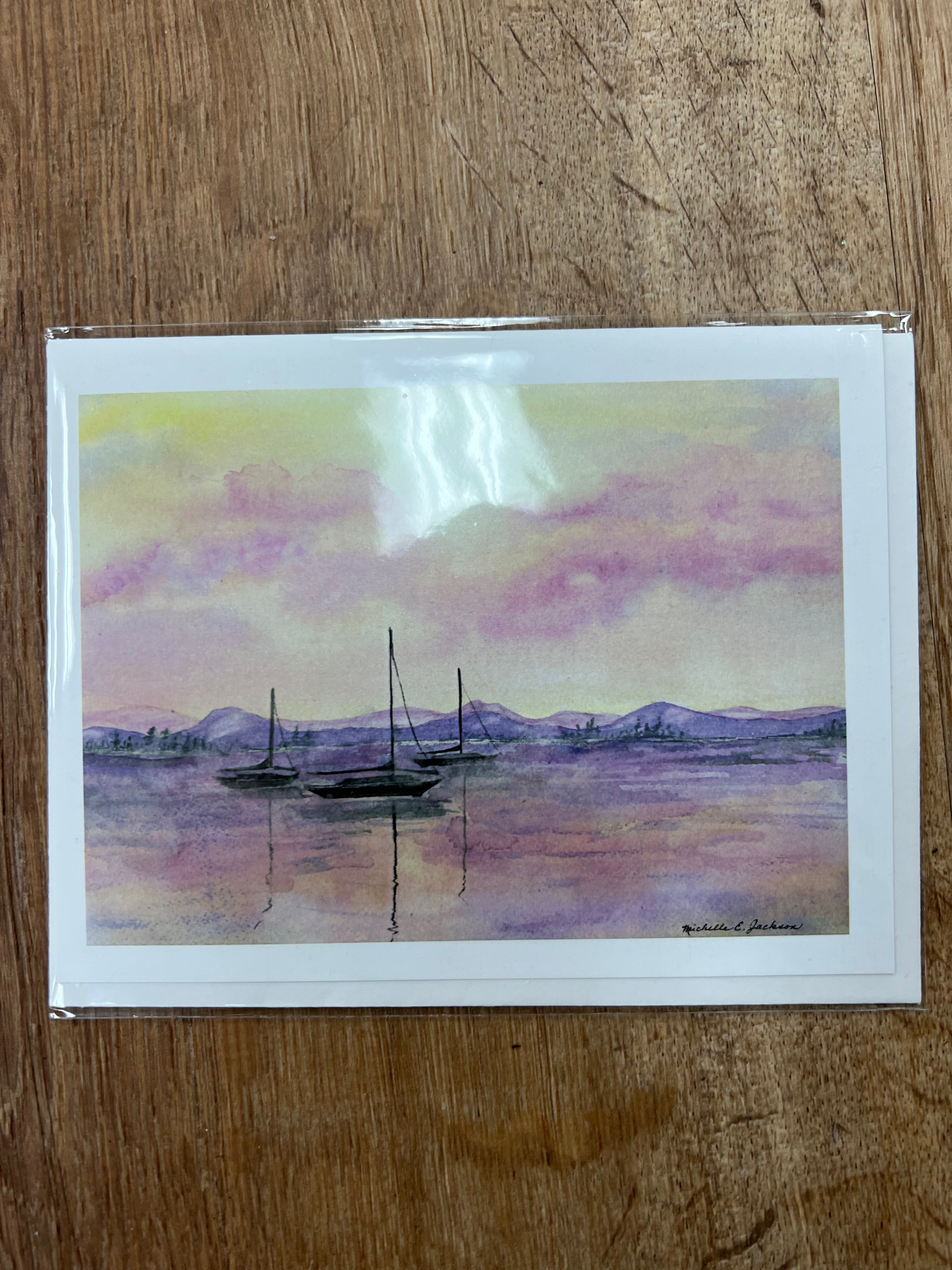 Michelle Jackson Greeting Cards by SidePony Boutique