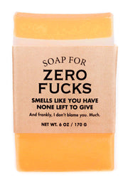 Soap - Zero Fucks by Homeportonline