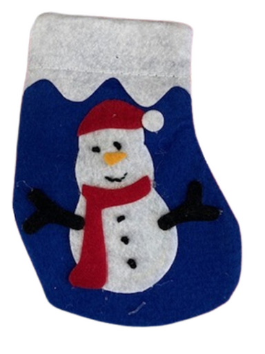 Cat 'N Around Catnip Snowman Stocking