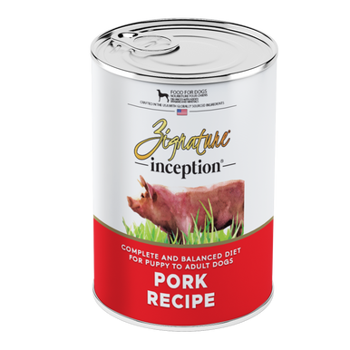 Inception Recipe Dog Food Canned Pork 13oz