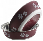 Buster Bowls By Indipets Merlot 21 cm Large