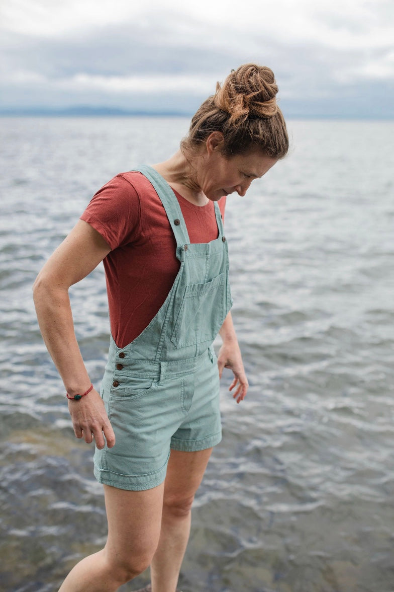 Chitwan Overall Shorts - Chili