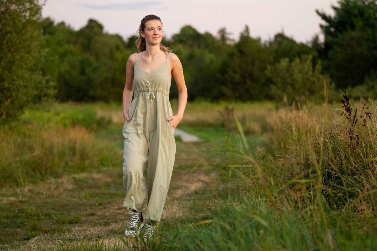 Lumbini Romper - Sage